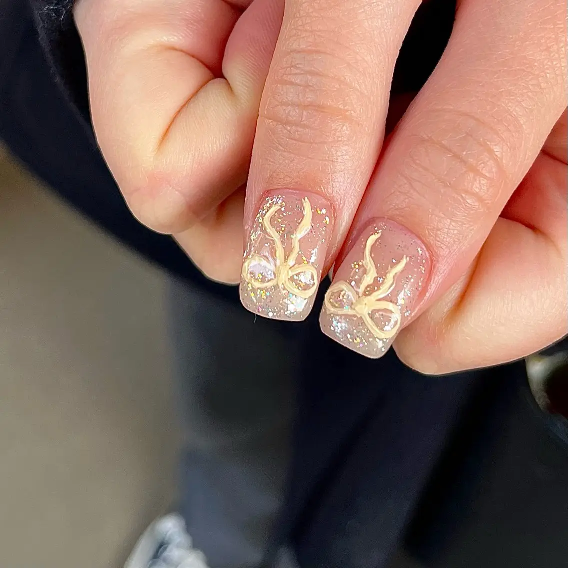 ネイル グリーン ハンドネイル vegh. nail/阿波座のネイルデザイン