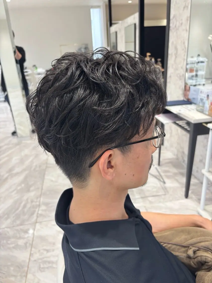 パーマ メンズ メンズパーマ×清潔感 金田恭平のヘアスタイル