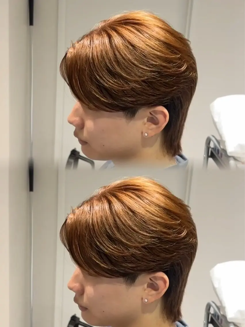 パーマ メンズ カット 縮毛矯正 メンズ特化 RENのヘアスタイル