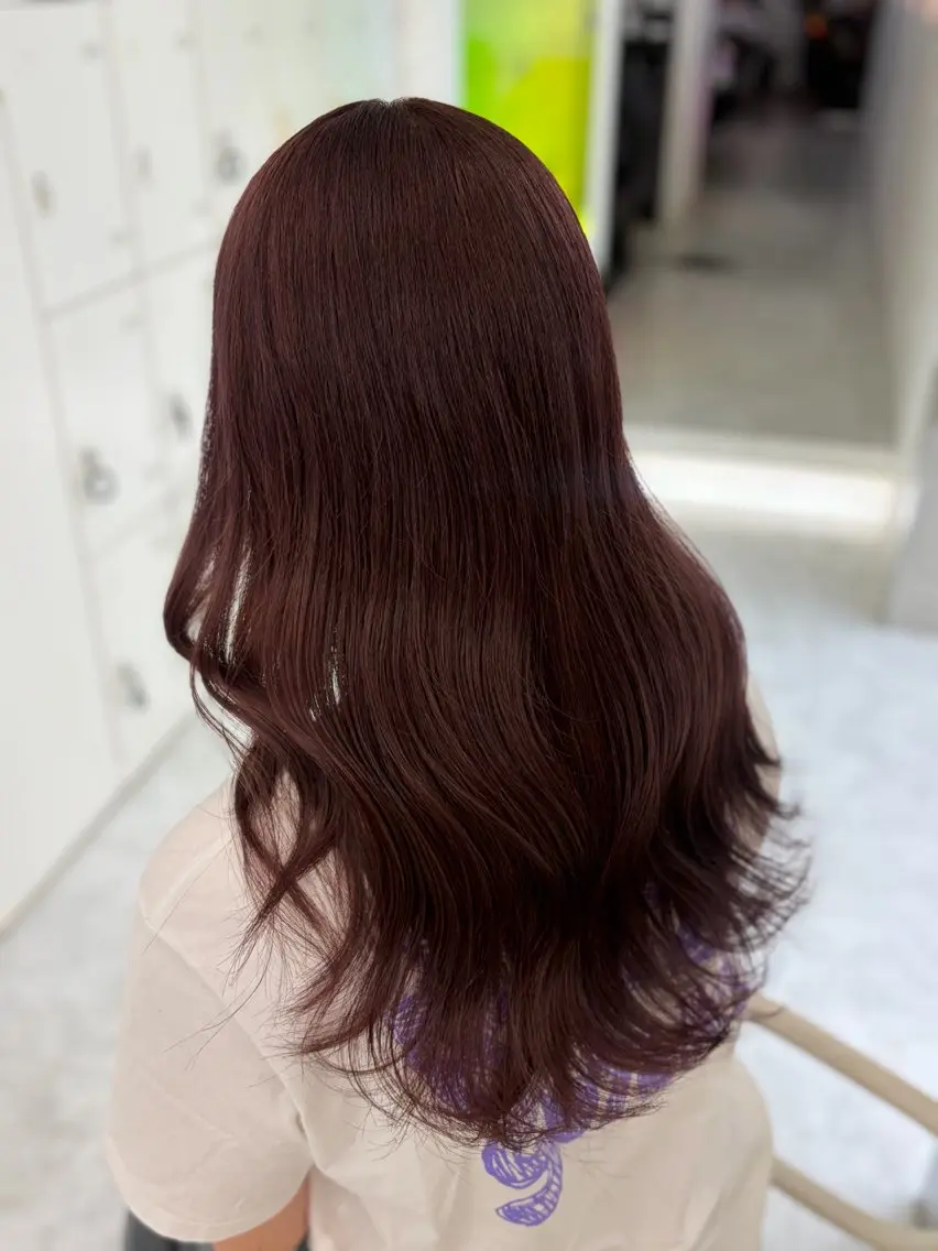 カラー ヘアカラー トリートメント ヘアセット girlな暖色ヘア 🪽🫧ハルナ🎀のヘアスタイル