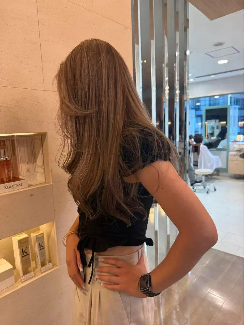 カラー ヘアカラー トリートメント 🌟はら あみ🌟のヘアスタイル
