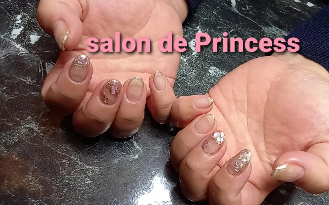 ネイル クリアネイル salon de  Princessのネイルデザイン