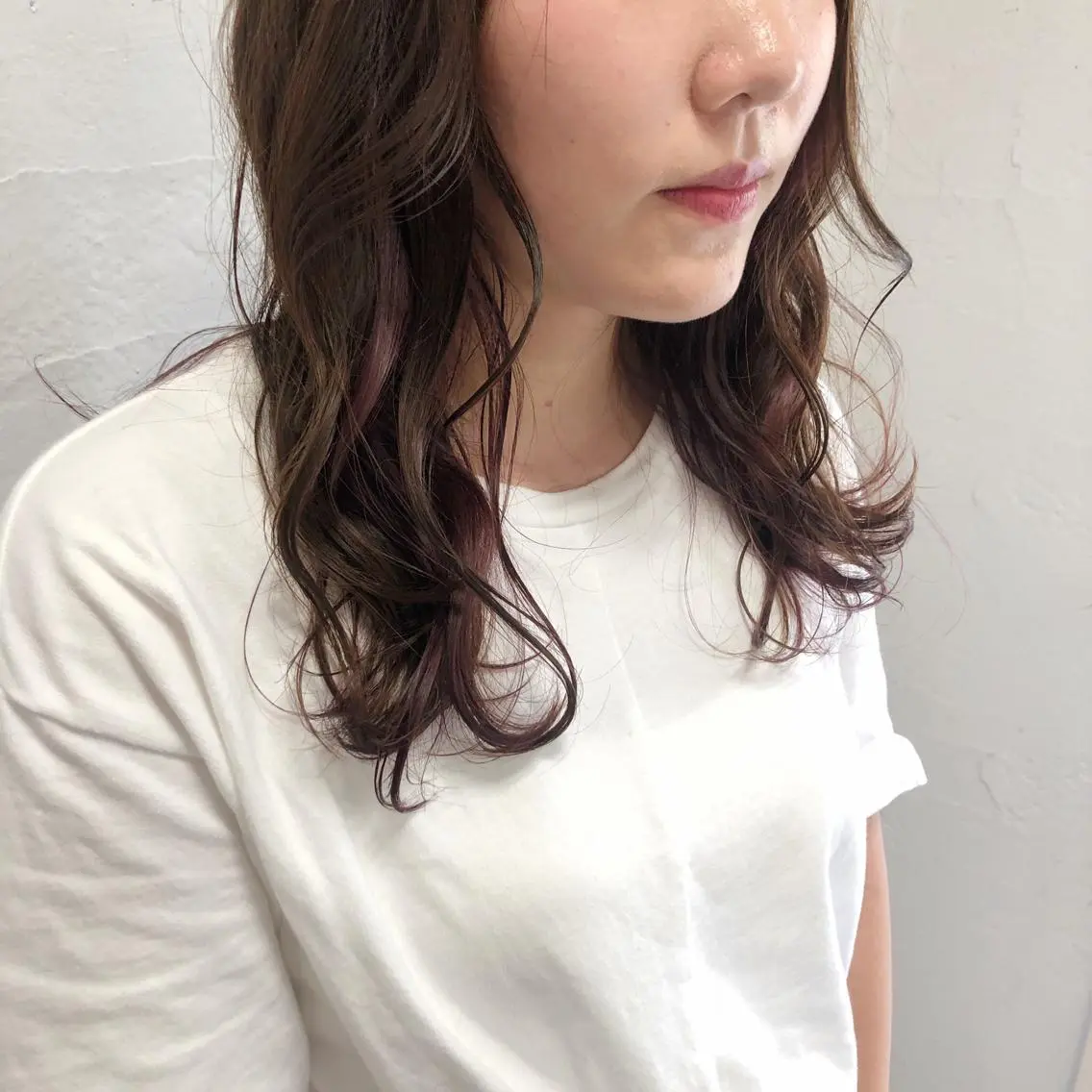 ロング カラー ヘアアレンジ 眼精疲労・首肩こり 専門スパのエステ・リラクイメージ