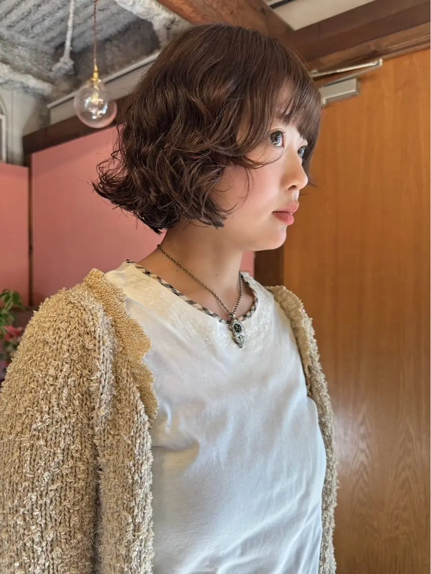ショート パーマ 名古屋/メンズカット パーマ/シュンペイのヘアスタイル