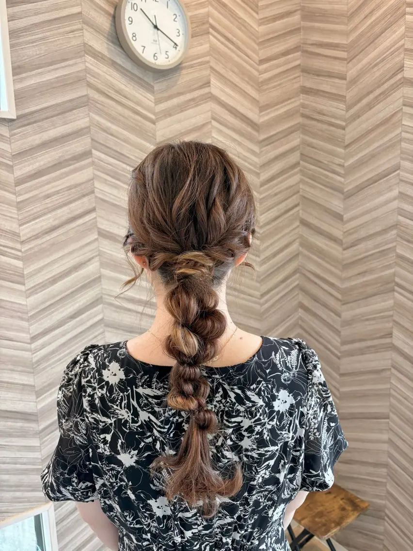 ヘアセット通常価格よりお得に施術致します。の写真
