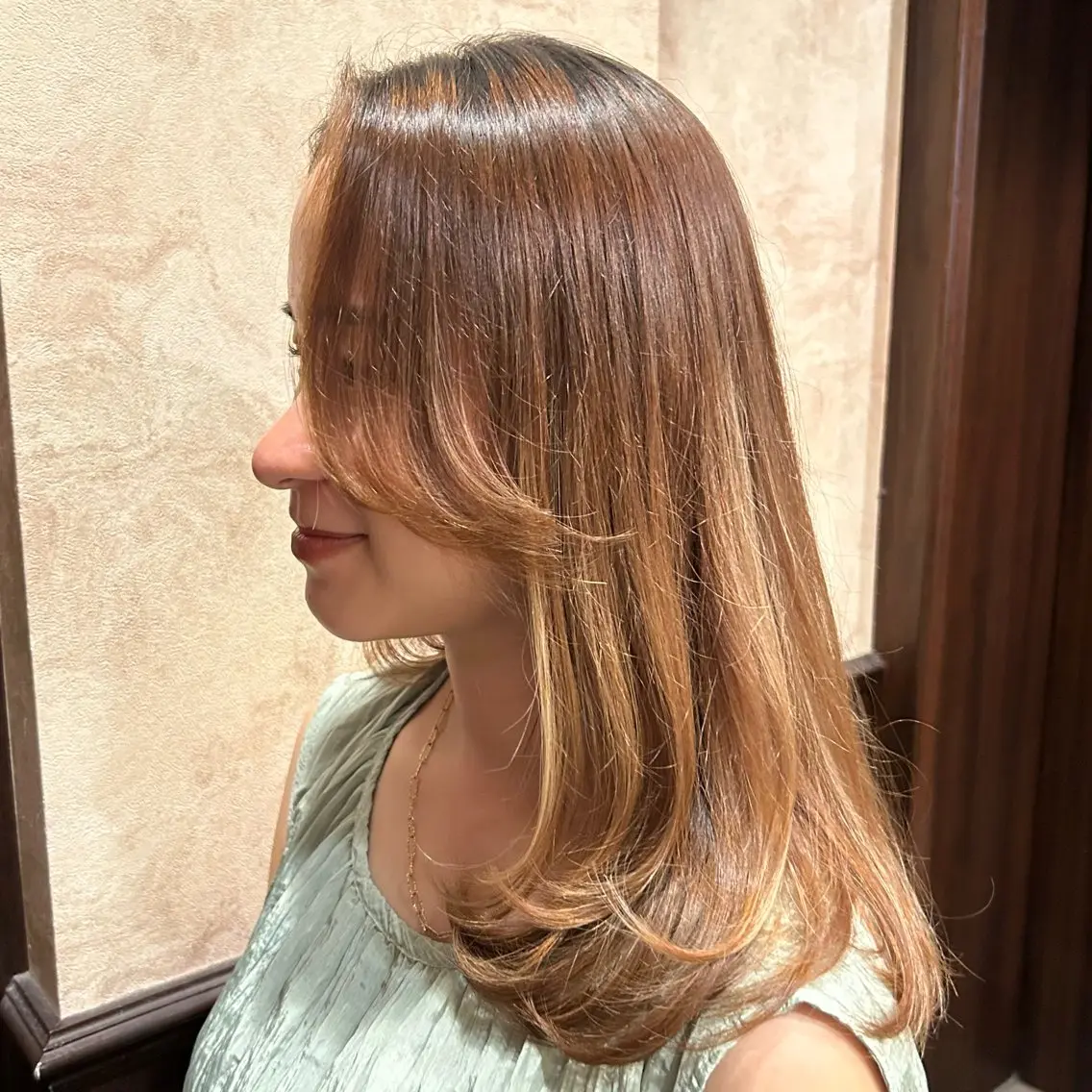ロング 🍒ハイレイヤー🍒 海外ヘア🍒Momoのヘアスタイル