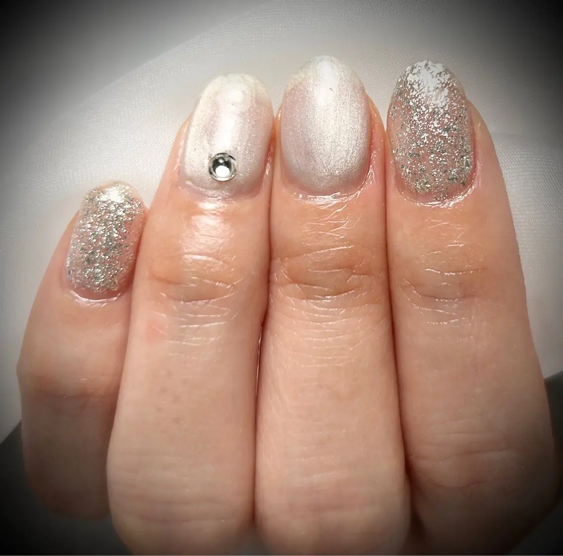 ネイル ワンカラーネイル ストーンネイル sonus. nailのネイルデザイン