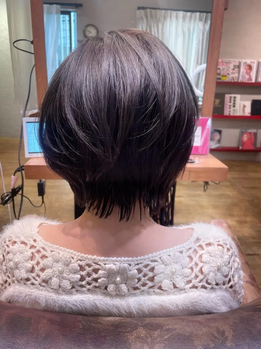 ショート カット ヘアカラー Attirer Kaiのヘアスタイル