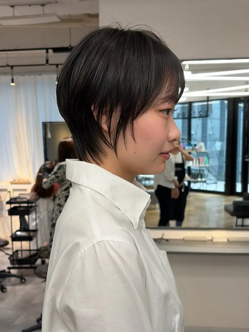 ショート 久保 佳乃のヘアスタイル