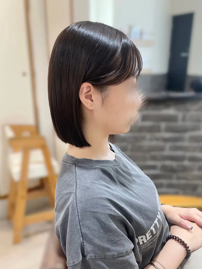 ショート カラー カット ヘアカラー トリートメント 🍬kanami 🍬ボブ/暖色カラーのヘアスタイル