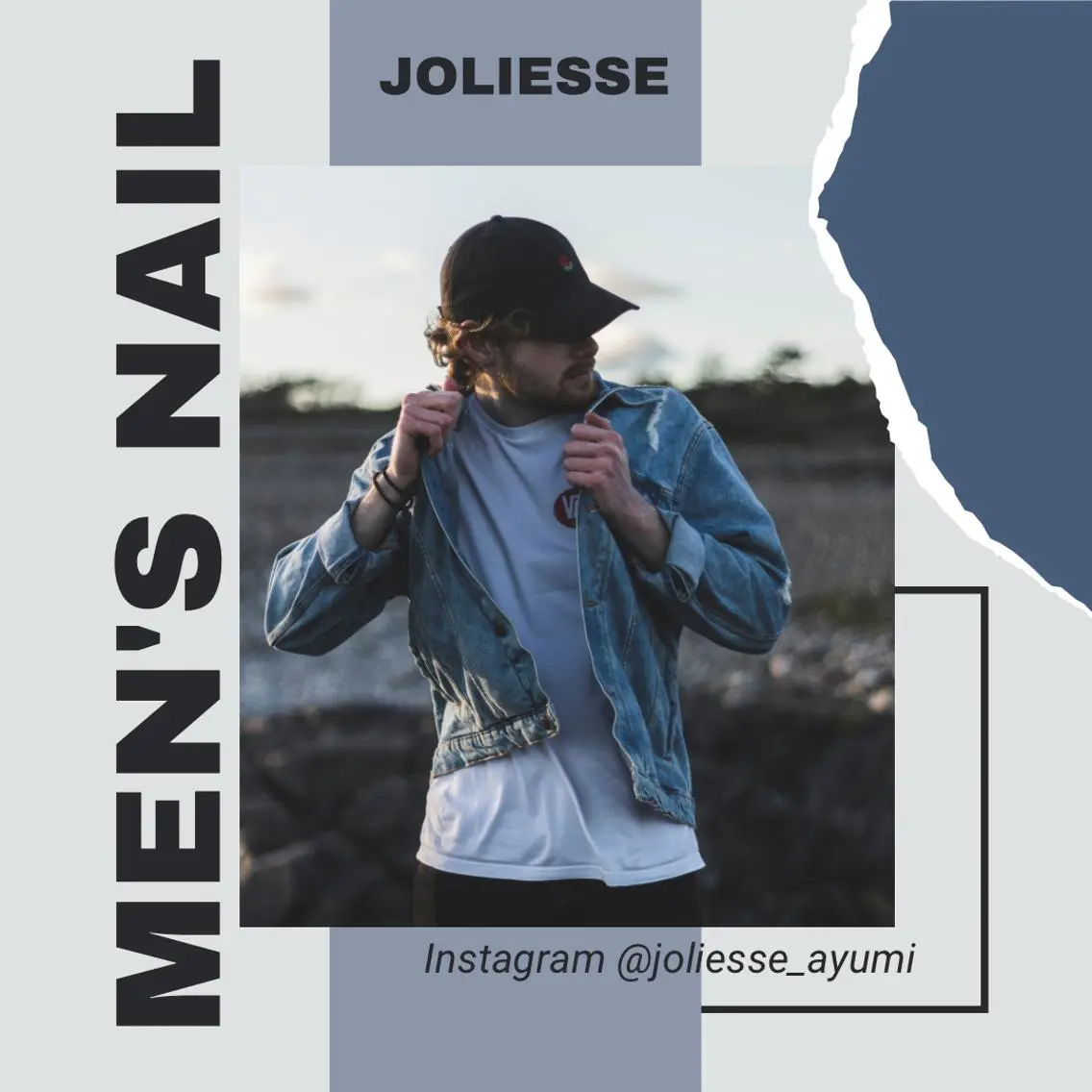 ネイル メンズネイル JOLIESSE Ayumiのネイルデザイン