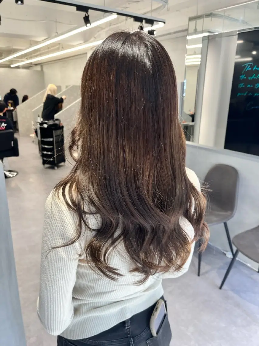 ロング カラー 東谷栞里 /カラーモデル募集中のヘアスタイル