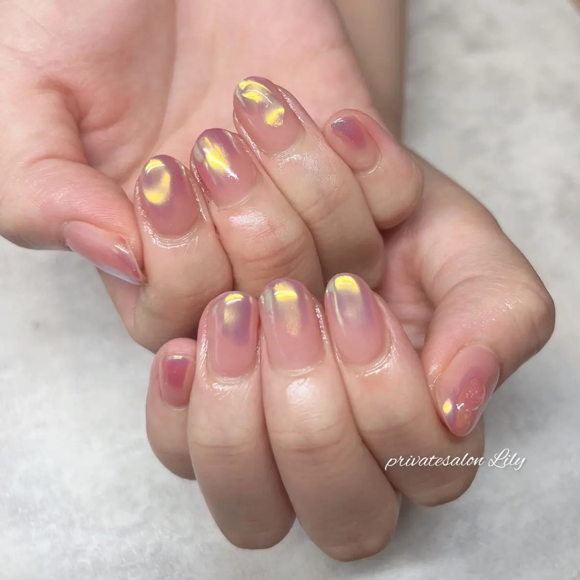 ネイル ニュアンスネイル ハンドネイル salon Lilyのネイルデザイン