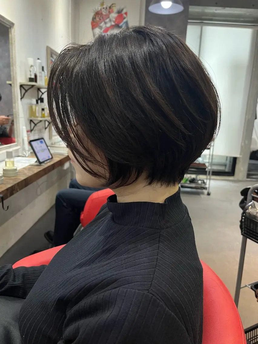 ショート カット 駅チカ【ali'i】 アリイ花崎友美☘のヘアスタイル