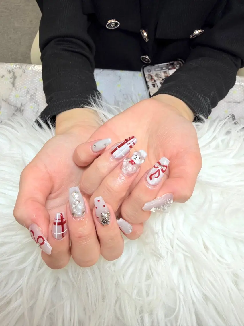 ネイル ハンドネイル ANH NAIL ゴテゴテ専門店💎のネイルデザイン