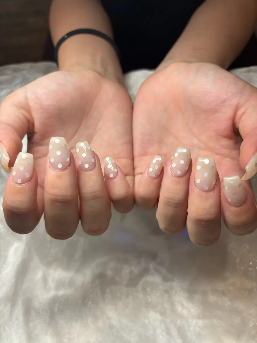ネイル ドット ワンカラーネイル #arl豊田店 伊藤優花のネイルデザイン