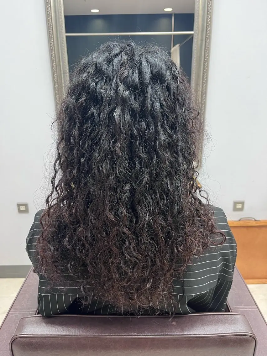 ロング パーマ ロング 産休の為お休みです! 小島凜のヘアスタイル