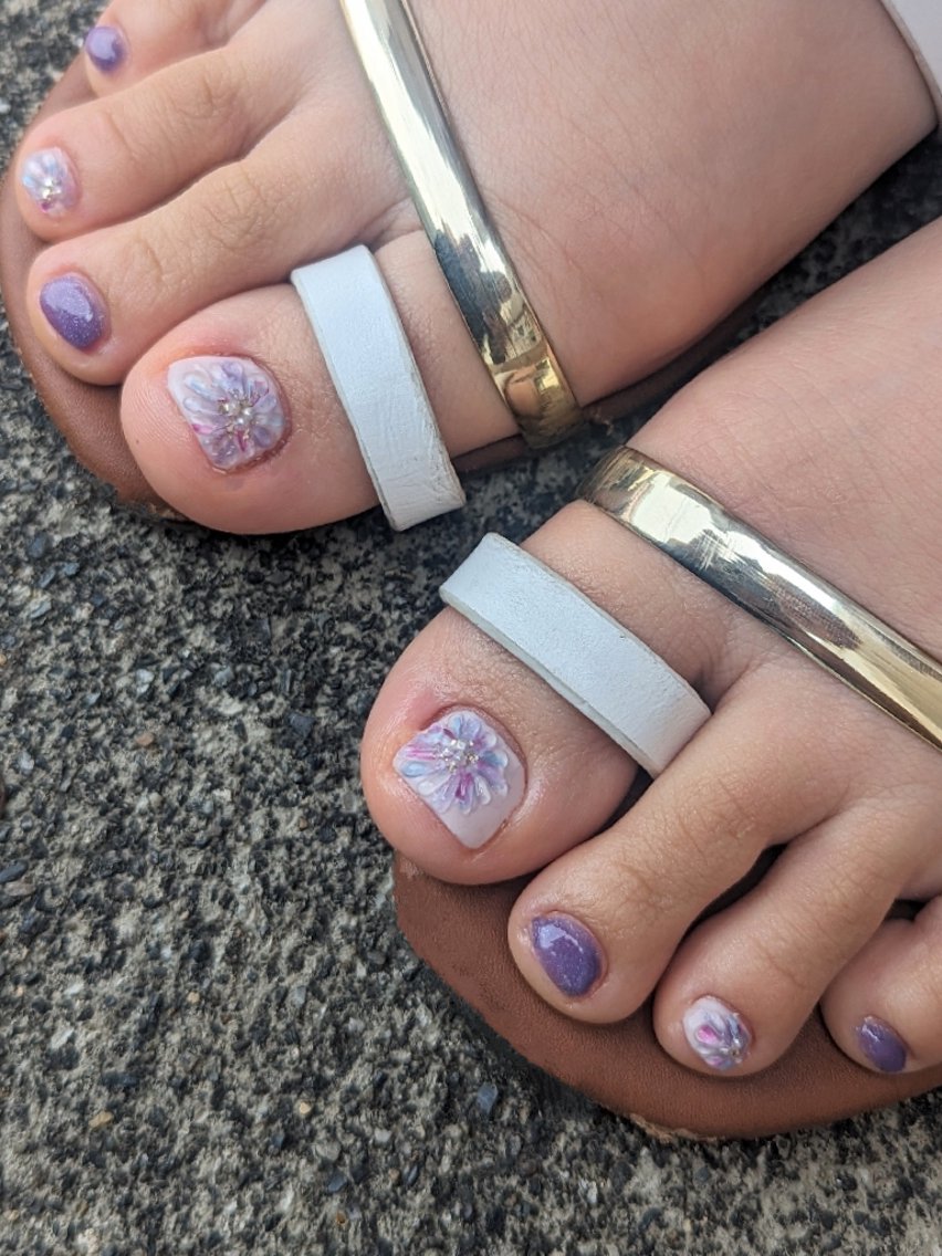 ネイル フットネイル ジェルネイル ハンドネイル 推しネイル | 　aycnailのネイルデザイン