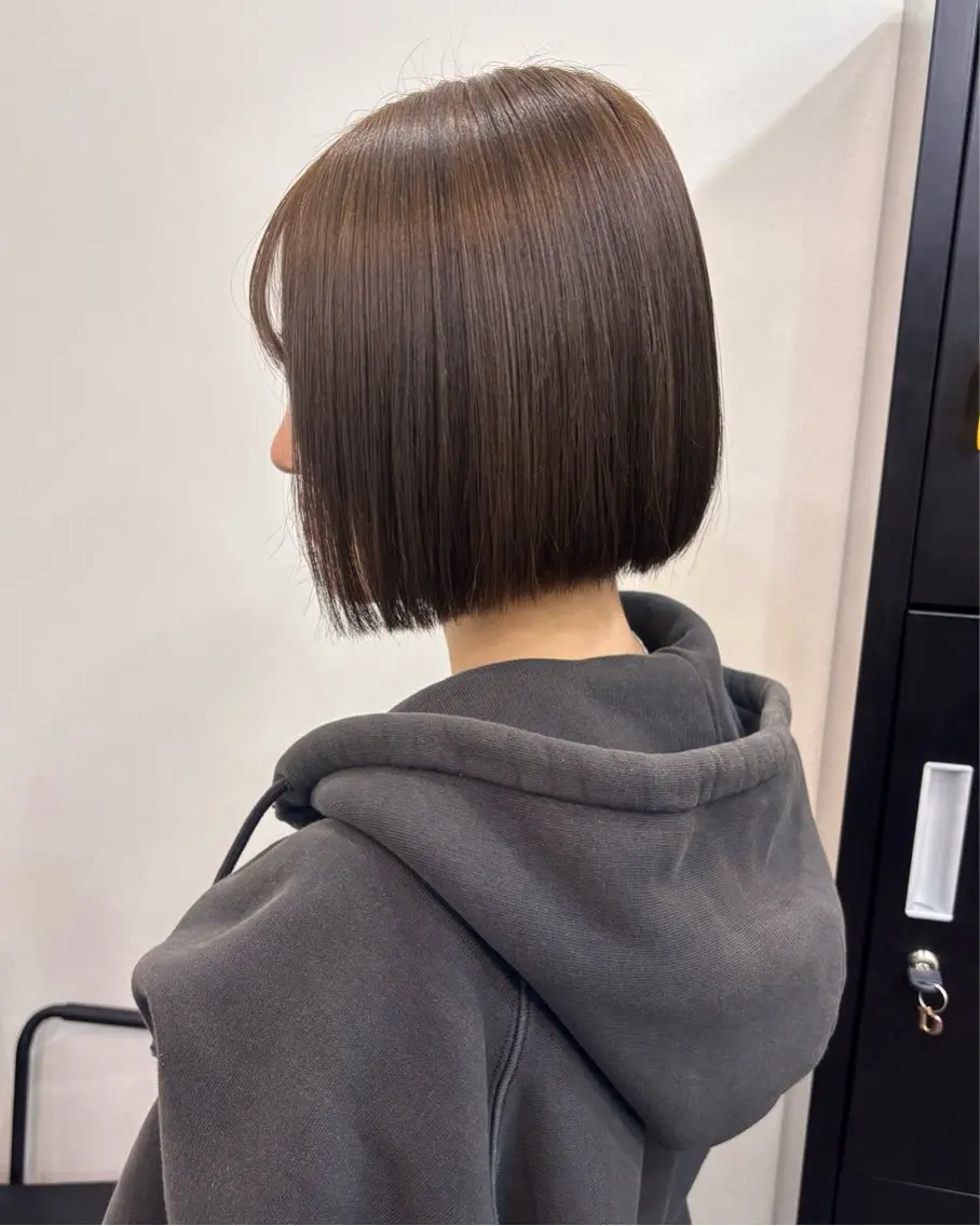 ショート カラー ヘアアレンジ ボブ カット トリートメント Trip大名 AZUのヘアスタイル