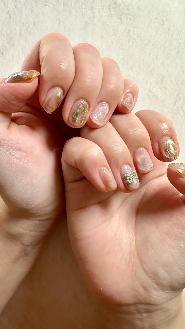 ネイル ニュアンスネイル ハンドネイル ハンドケア Atelier Ariのネイルデザイン