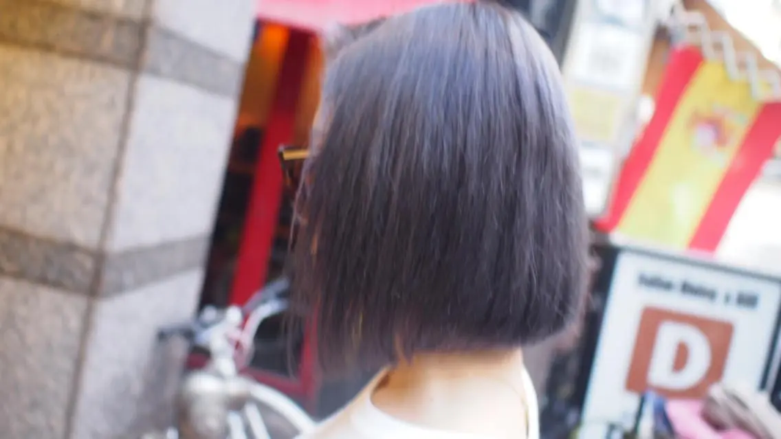ショート カラー ラベンダーカラー レイヤー/エクステ alpha下妻のヘアスタイル