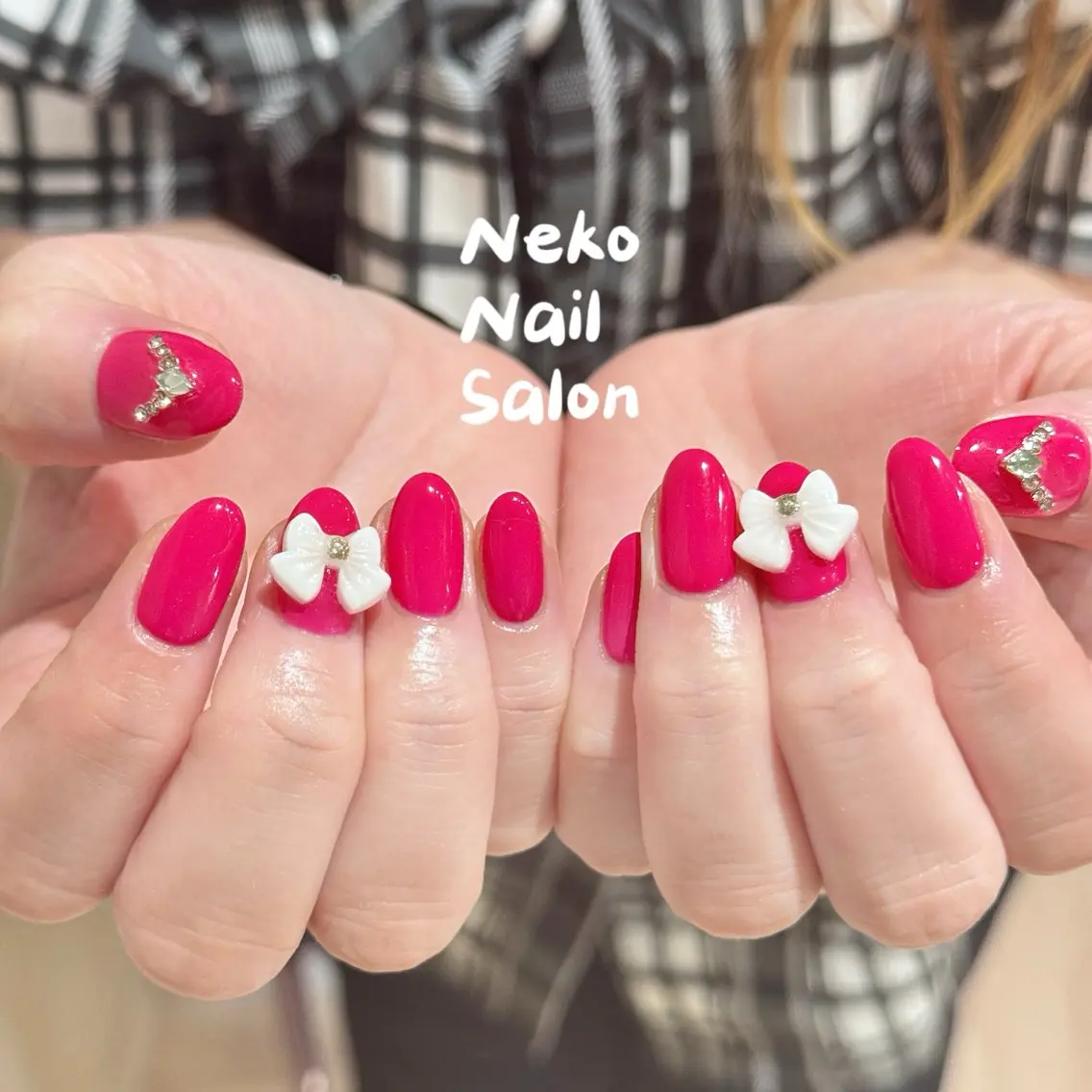 ネイル ピンク neko nailのネイルデザイン