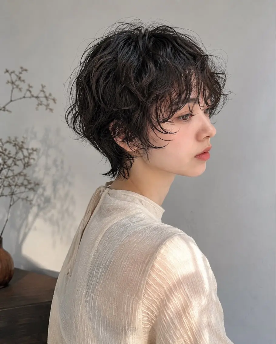 🌈似合わせショートパーマ🌈Aujua トリートメント✨️の写真