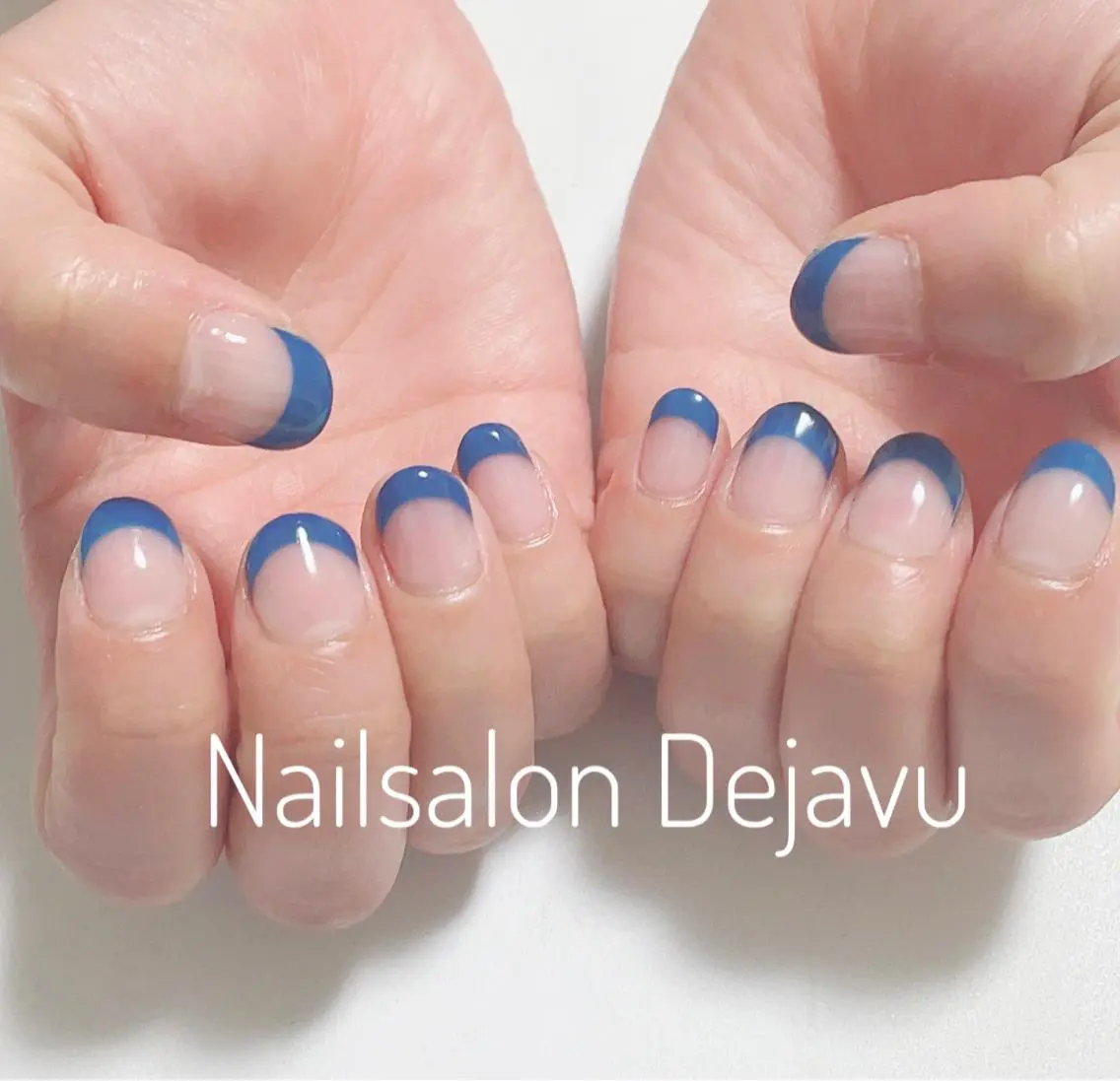 ネイル アートネイル フレンチネイル シンプルネイル ハンドネイル Nail salon Dejavu 🌿のネイルデザイン
