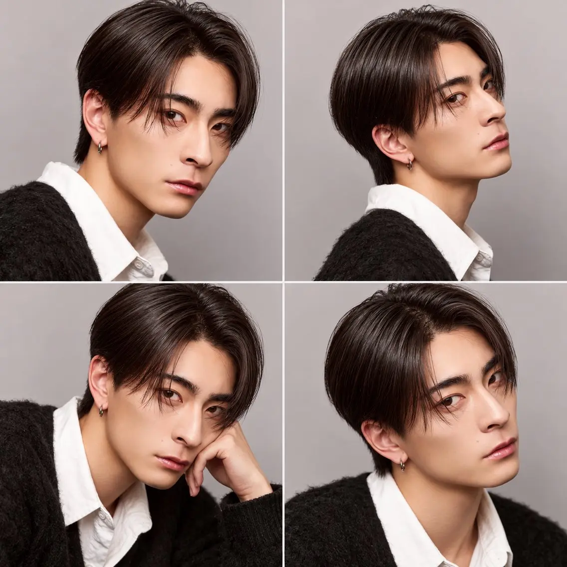カラー パーマ メンズ 縮毛矯正 トリートメント 🦋韓国風レイヤー/ 艶髪矯正🦋凛太郎のヘアスタイル