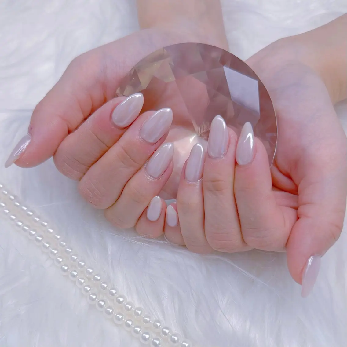ネイル 冬ネイル ハンドネイル Romymoon nail帆南☾ ໋のネイルデザイン