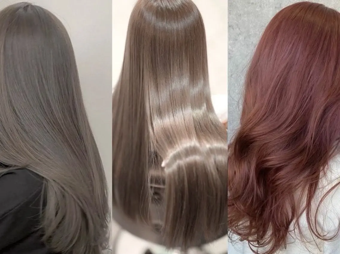 ロング カラー パーマ Ling K 橋口のヘアスタイル