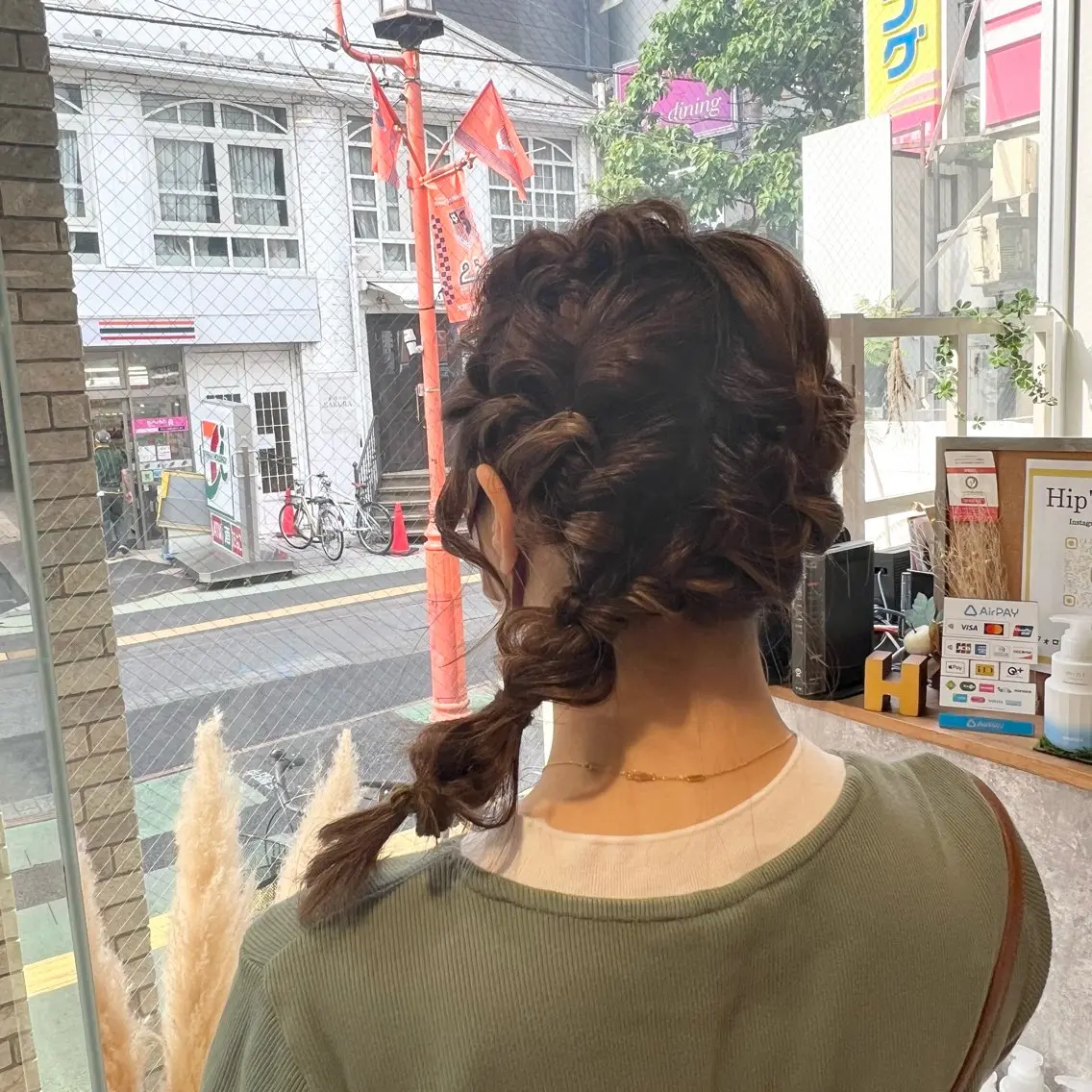 ヘアアレンジ ヘアセット インナーカラー♡ Nanakoのヘアスタイル