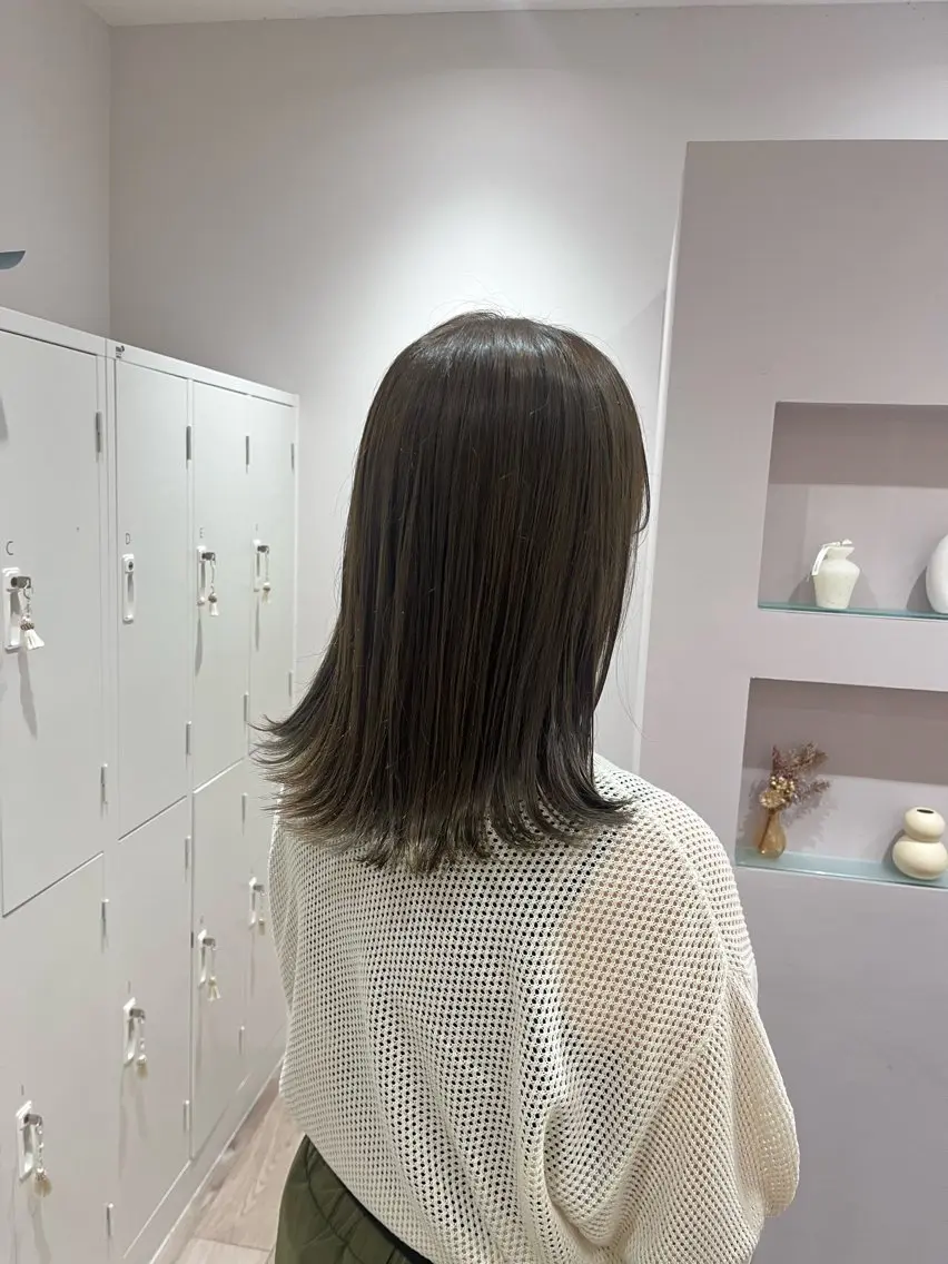 セミロング Rosierbleu 道正のヘアスタイル