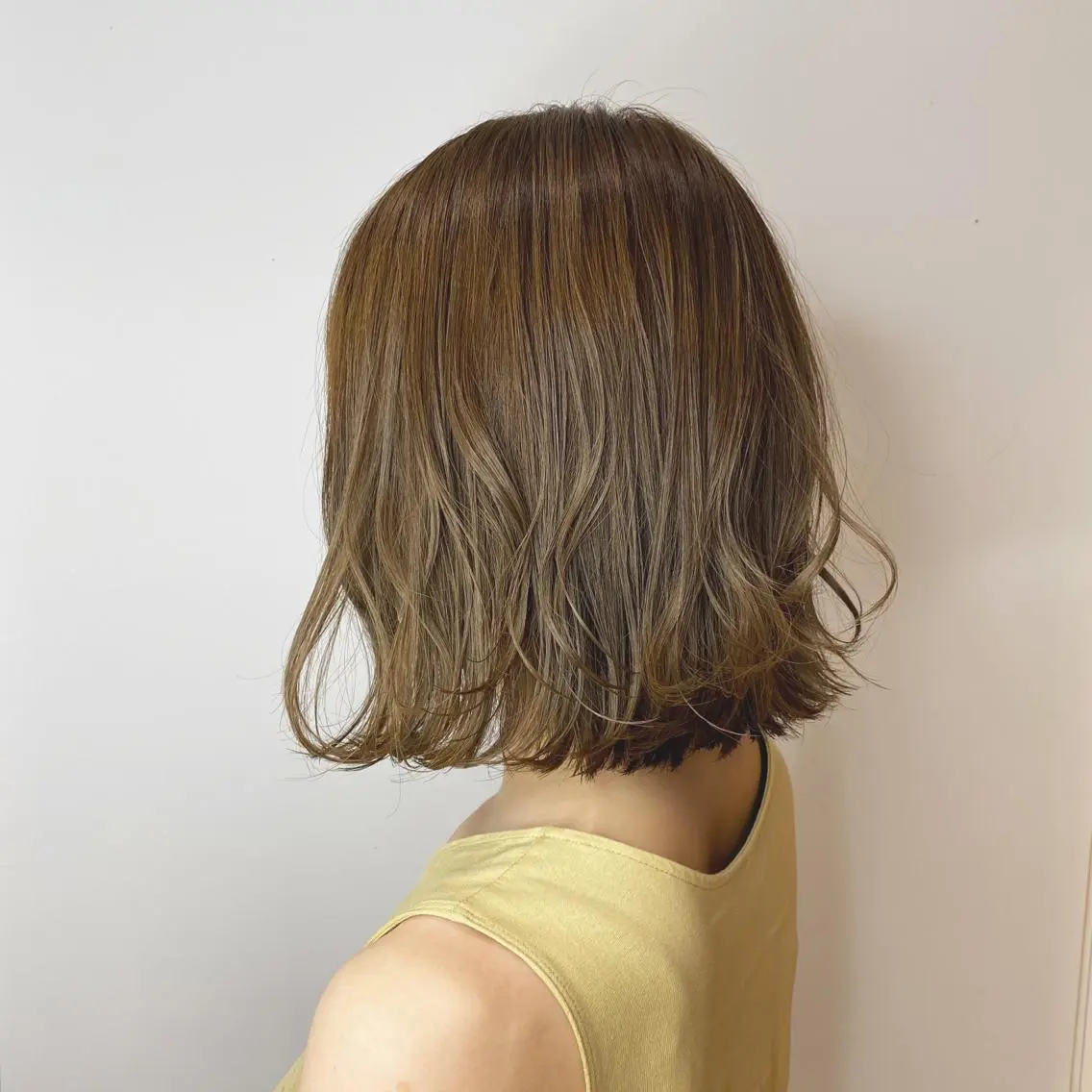 ミディアム カラー ヘアカラー トリートメント 柔らかいcolor 🌿harukaのヘアスタイル