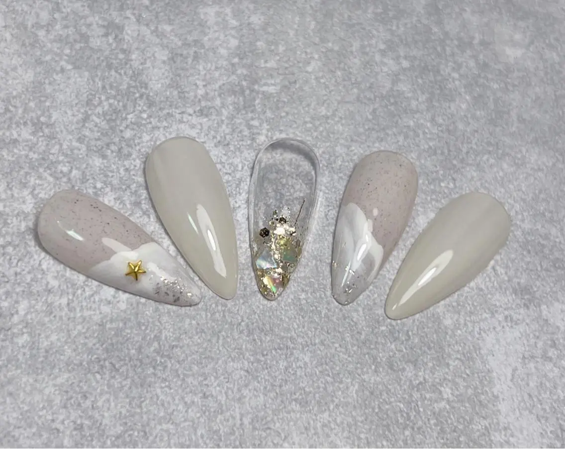 ネイル lucky nail 歌舞伎町のネイルデザイン