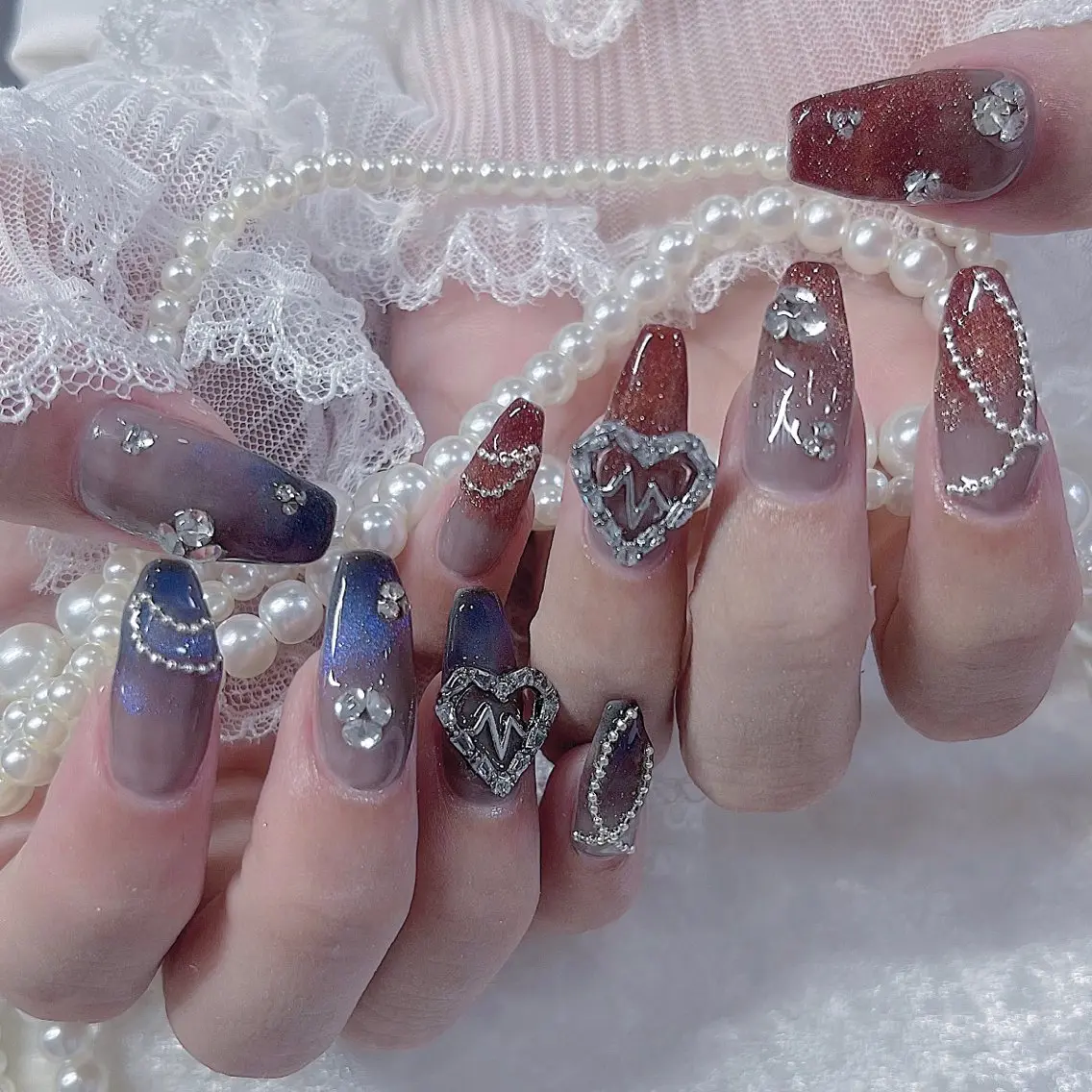 ネイル Maya 🧊🫧‪／渋谷のネイルデザイン