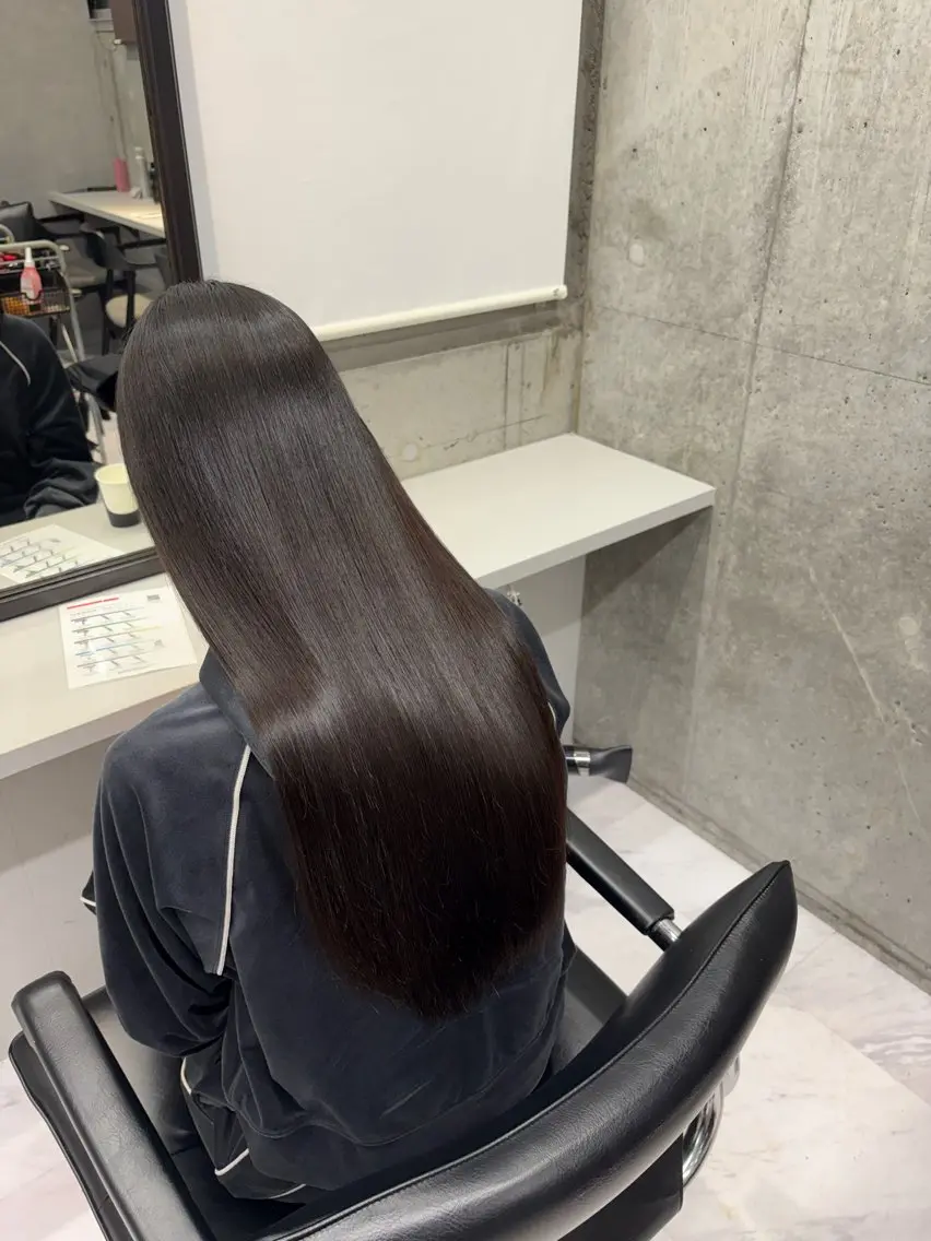 ロング トリートメント みう 📍新宿髪質改善のヘアスタイル