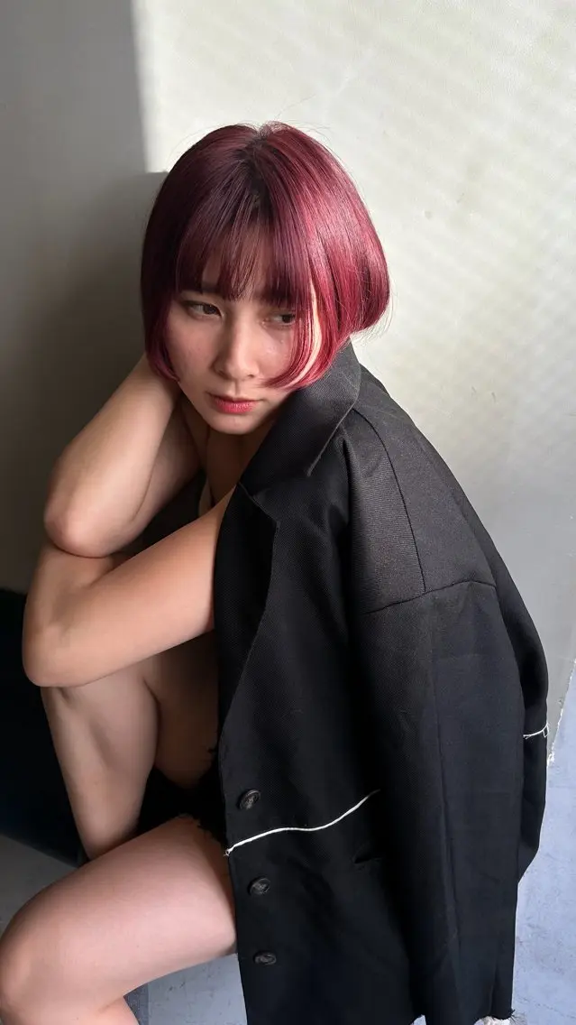 ショート カラー ヘアカラー トリートメント ショート/ボブ/ 心斎橋/宮脇美奈のヘアスタイル