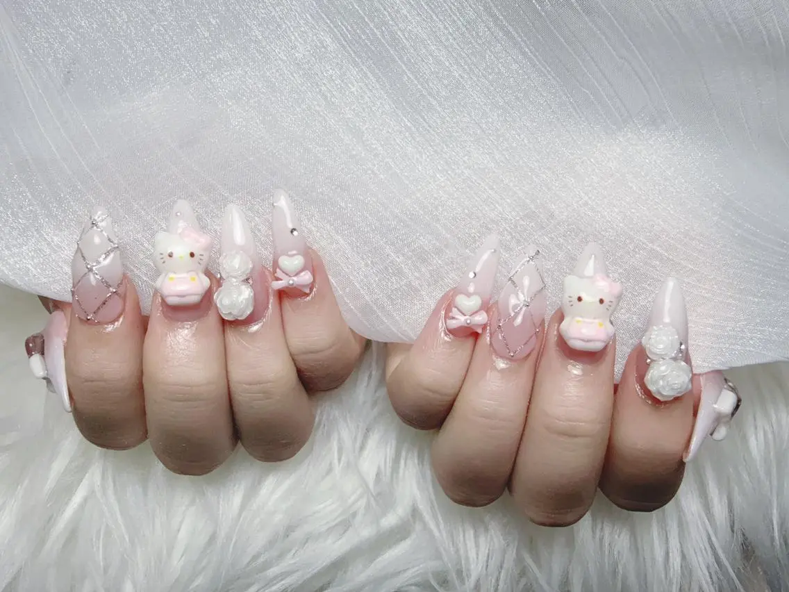 ネイル 成人式 フットネイル ジェルネイル マグネットネイル 大理石ネイル(マーブル) ハンドネイル K.bi_nail ネイル長さ出し専門店のネイルデザイン