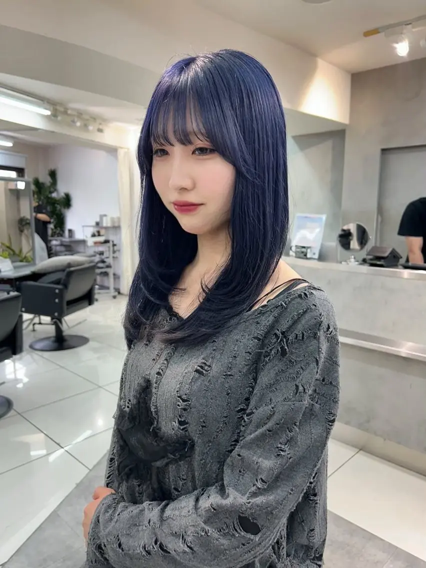 セミロング カラー ヘアカラー ツヤ髪🫧 髪質改善/サヤカのヘアスタイル