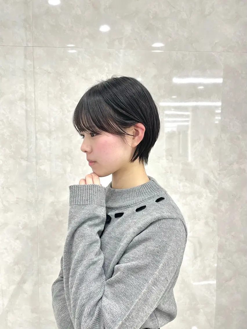 ショート ショート/似合わせ/ 透明感カラー古市唯人のヘアスタイル