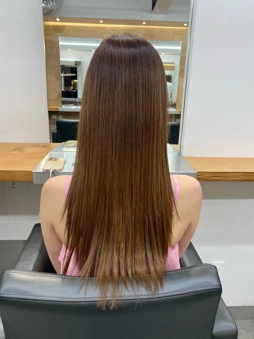ロング トリートメント 中橋 愛子のヘアスタイル