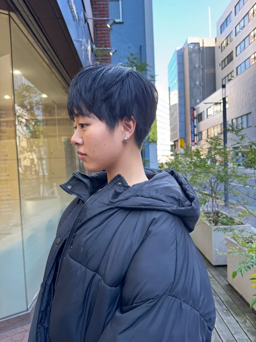 ショート カラー ショートヘア Seeknext // Rukaのヘアスタイル
