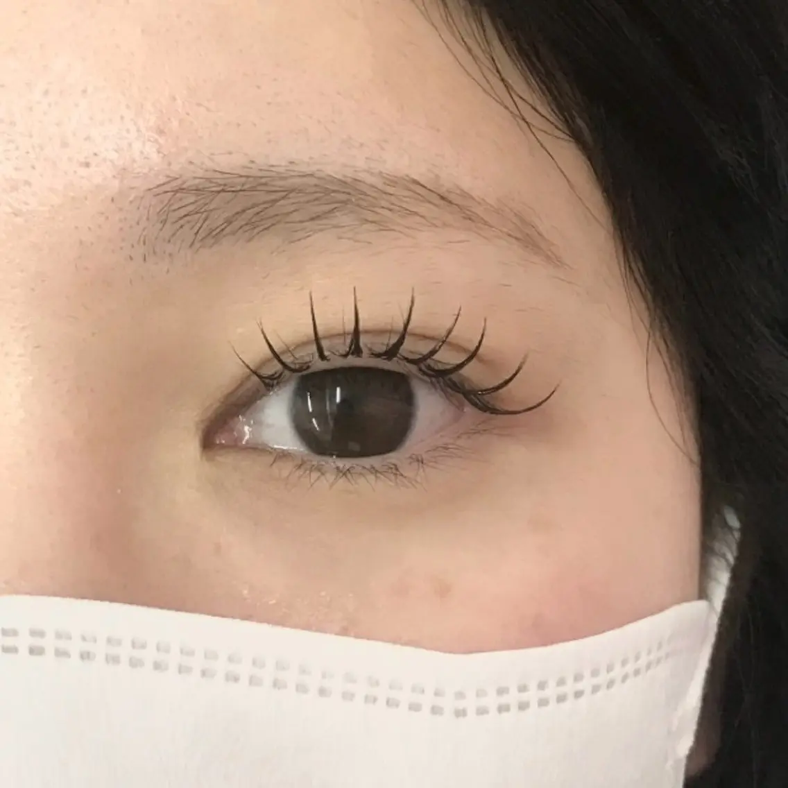 まつ毛パーマ×エクステ（​〜​60本）💖パーマのボリューム・長さが物足りないと感じる方にオススメ❣️アイシャンプー込🌈の写真