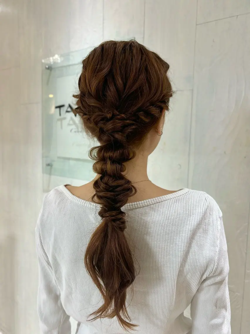 ロング ヘアセット kotone🦋艶髪 似合わせカットカラーのヘアスタイル