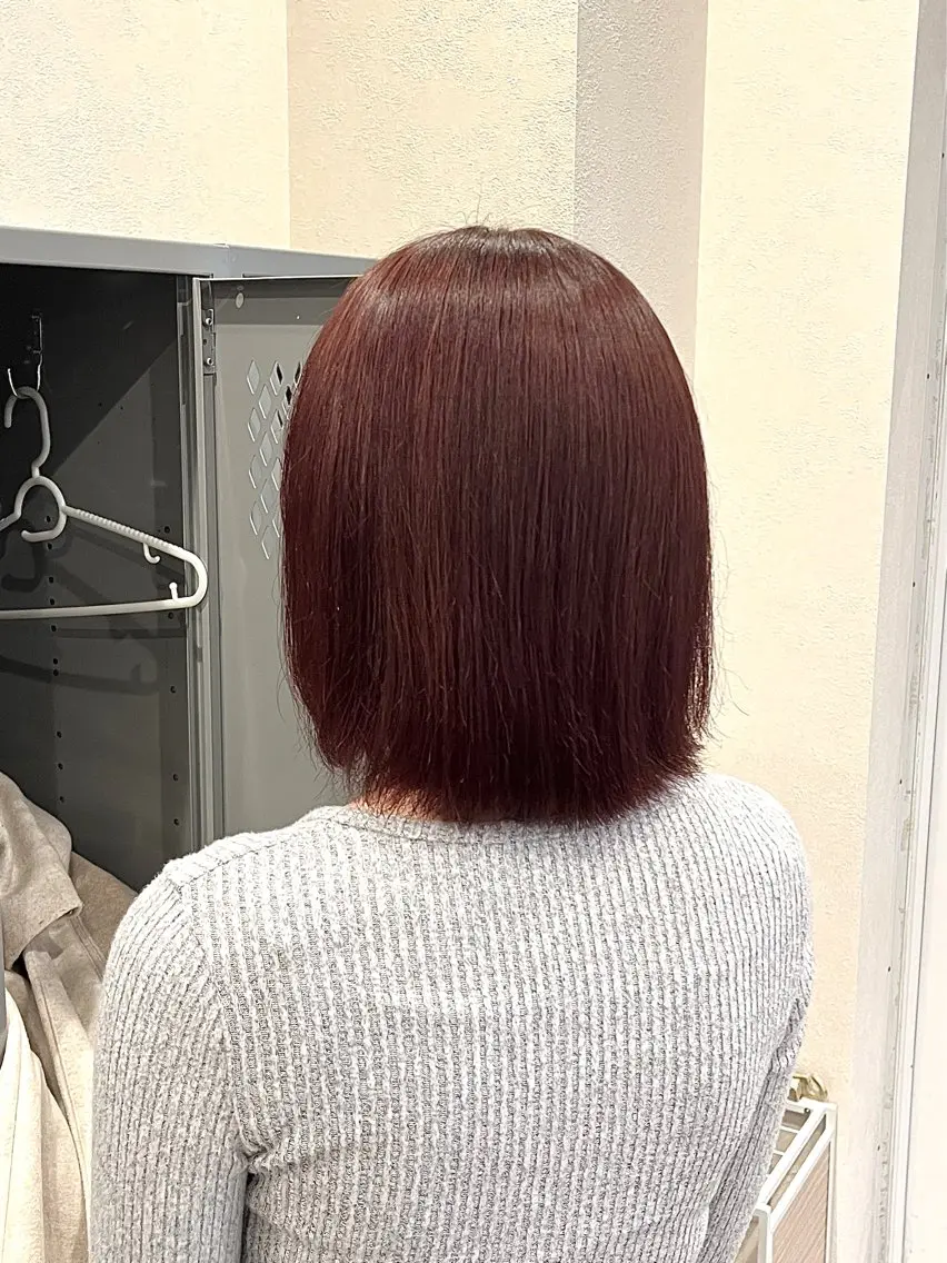 ミディアム ヘアカラー トリートメント Mariko /リル川口のヘアスタイル