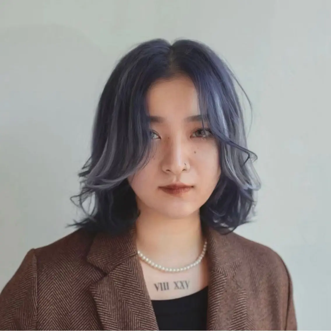 ミディアム カラー ヘアアレンジ ハイライトカラー ハイライト レイヤーカット ヘアカラー トリートメント 🤍髪質改善/縮毛矯 正/韓国レイヤー🩶のヘアスタイル