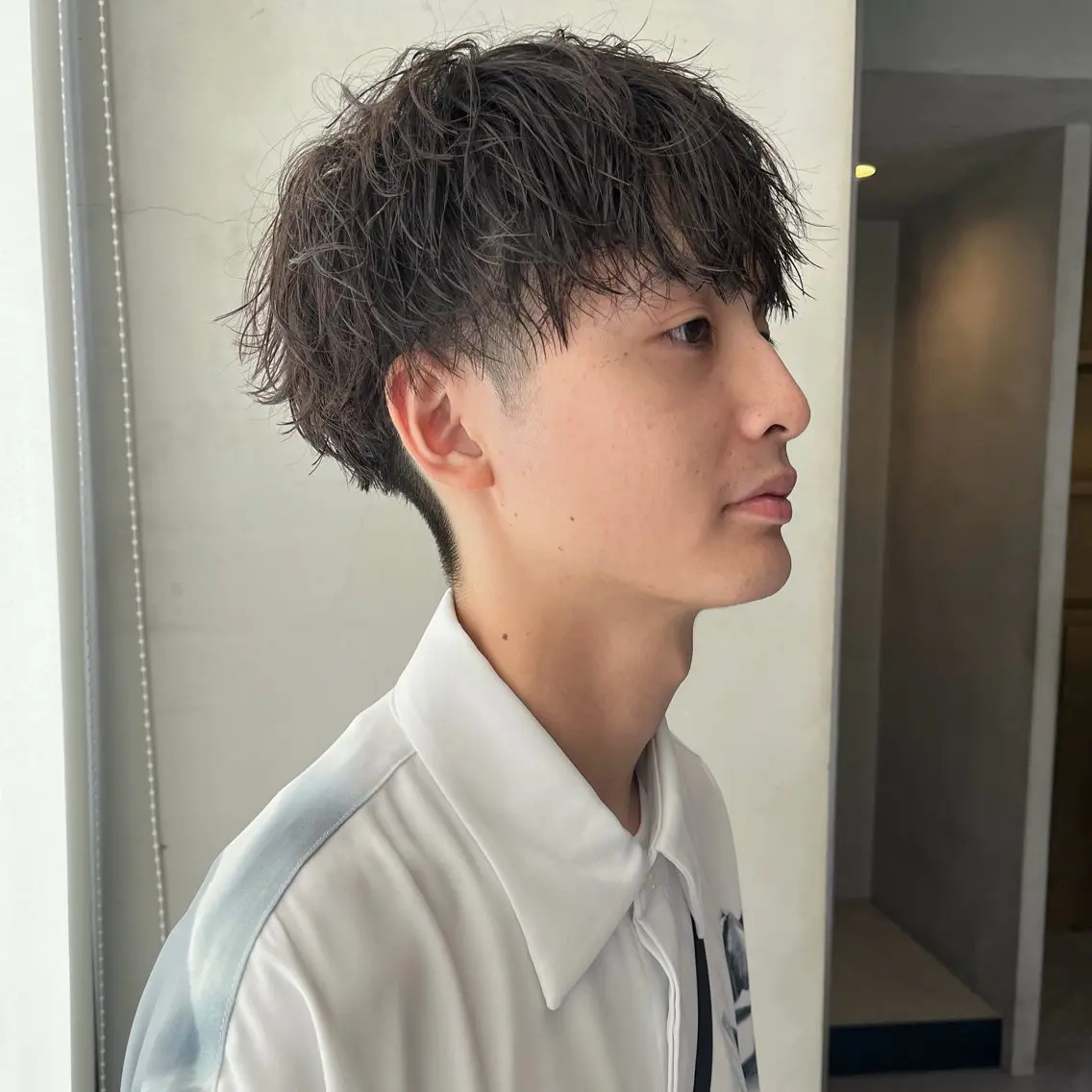 パーマ メンズ メンズパーマ ツイストスパイラルパーマ スパイラルパーマ カット パーマ なな/ICI/レイヤ ーパーマ/上前津のヘアスタイル