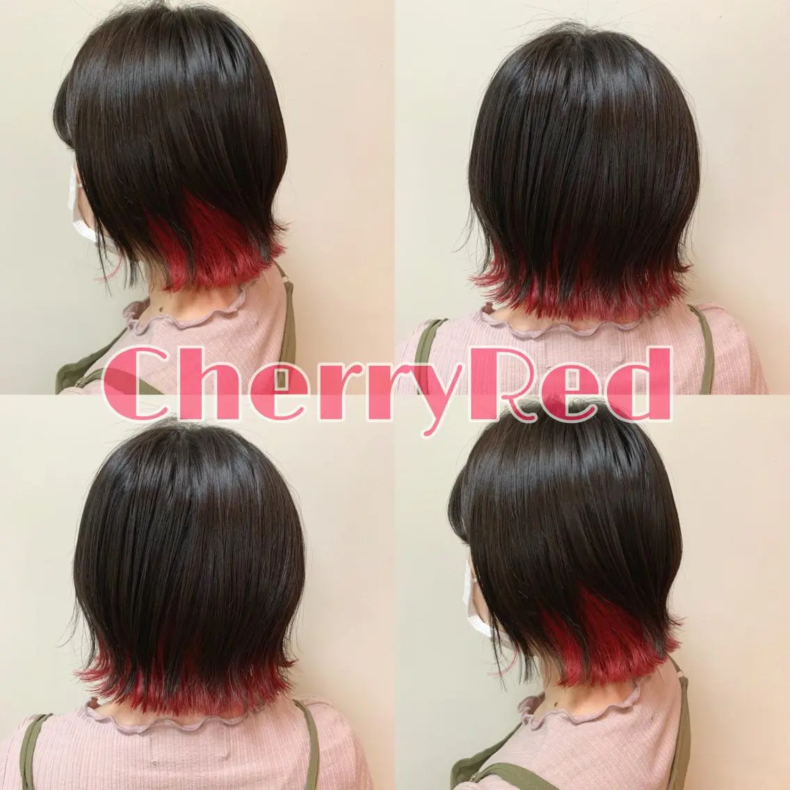 ミディアム 小澤 志穂のヘアスタイル