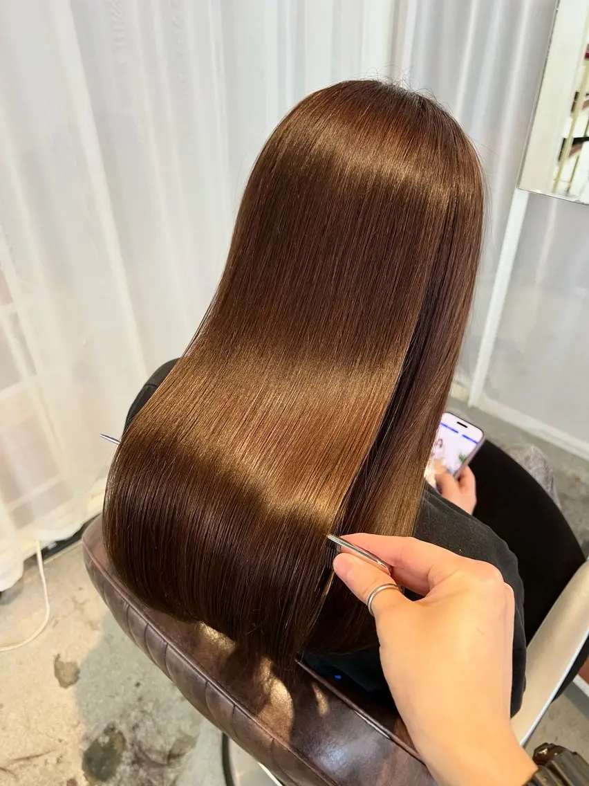 【美髪矯正のみ✂︎】前髪カット無料✂︎の写真